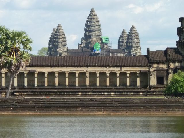 Angkor Wat, die grösste Tempelanlage der Welt.